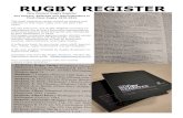 RUGBY REGISTER - Home | RUGBY HEARTLANDrugbyheartland.co.nz/.../uploads/2016/09/Rugby-Register-Brochure.pdf · New Zealand Rugby Register The Players, Referees and Administrators