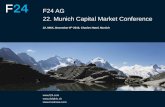 F24 AG 22. Munich Capital Market Conference · F24 AG, 22. MKK Munich 08.12.2016 7 Strong internal software development capacities lead to constant product upselling Notification