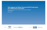 Solar Powered Oil Production California Economy · Solar steam generation used in thermal enhanced oil recovery (EOR) displaces imported natural gas that that would have otherwise