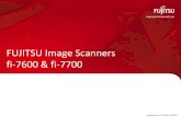 FUJITSU Image Scanners fi-7600 & fi-7700 · Insert documents from either the left or right side of the scanner. Rotate the ADF by 180 degrees. Slide the ADF left or right. Fit the