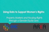Using Data to Support Women’s Rights€¦ · Overview of Partnership New partnership initiative starting in June of 2017, growing out of a long-standing partnership between IHC