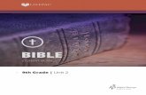 BIBLE - Amazon Web Services · 2017-03-16 · 804 N. 2nd Ave. E. Rock Rapids, IA 51246-1759 800-622-3070  BIBLE STUDENT BOOK 9th Grade | Unit 2