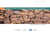 AGRICULTURE, LIVESTOCK, FISHERIES & FORESTRY · livestock, fishery/aquaculture and forestry production. Access: household access to basic goods and services essential to agriculture-based