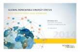 GLOBAL RENEWABLE ENERGY STATUS · • Global Overview • Market & Industry Trends • Investment Flows ... RE POLICY LANDSCAPE SOUTH‐EAST ASIA Targets ... Regional Reports South