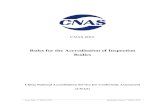 Rules for the Accreditation of Inspection Bodies€¦ · 4 Accreditation conditions ... accreditation work according to relevant state laws & regulations and international standards.