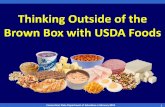 Thinking Outside of the Brown Box with USDA Foods · Entitlement Usage. Connecticut State Department of Education February 2018 6 Monitoring Usage