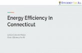Connecticut Energy Efficiency In€¦ · 10,000 HVAC High EE installs 8,000 upstream HVAC EE 8,000 Lighting ... large-scale solution to our energy problems ...