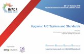 Hygienic A/C System and Standards · Hygiene requirements for ventilation and air-conditioning systems and units 5 VDI German association of engineers (Verein Deutscher Ingenieure).