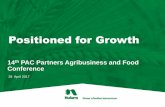 Positioned for Growth · Australian industry Crop Care acquisition Expands into South America via Agripec (Brazil) and Agrogen (Colombia) Initial expansion into Eastern Europe Establishes