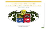 Golden knight battalion newsletter · 2018-11-12 · GOLDEN KNIGHT BATTALION NEWSLETTER 5 Cadet Experience U.S. Army Ten Miler By David Mackey The Army Ten-Mile Race is an annual