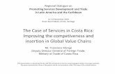 Improving the competiveness and insertion in Global Value ...€¦ · The Case of Services in Costa Rica: Improving the competiveness and insertion in Global Value Chains This presentation