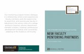 new faculty Mentoring Partners - Gustavus Adolphus College€¦ · NEW FACULTY ORIENTATION Kendall Center new faculty Mentoring Partners John S. Kendall Center for Engaged Learning
