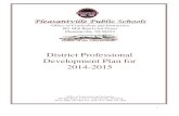 Pleasantville Public Schools 2014/Professional Development Plan 201… · CCSS, Model Curriculum, Unit Assessments, Benchmark Assessments, data analysis, best practice, curriculum