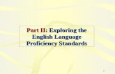 Part II: Exploring the English Language Proficiency Standards · Activity 1: Part A Word Sort Collaborate with a partner. 1. Sort the words, phrases, and sentences to represent the