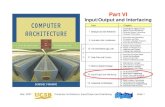 Input/Output and Interfacing - UCSB 21 Input/Output Devices Learn about input and output devices as