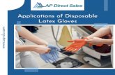 Know the Applications of Disposable Latex Glove