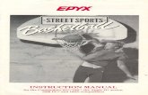 Street Sports Basketball - Commodore 64 - Manual ......control will choose the best shot for the moment—jump shot, hook shot, or slam dunk. scoRING Each basket is worth two points.