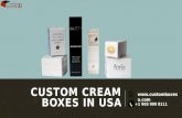 Quality Custom Cream Packaging wholesale in Texas, USA