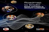 Roadmap to 50x50 · THE HONORABLE LAURI J. FITZ-PEGADO Partner, The Livingston Group DR. LINDIWE MAJELE SIBANDA Vice President for Country Support, AGRA DR. SUMERA HAQUE Senior Director