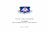 CIVIL AIR PATROL WMIRS INSTRUCTION MANUALbob-cfi.weebly.com/uploads/7/6/9/3/7693240/wmirs_manual.pdf · 2020-03-21 · version of CAPR 60-1 and any attachments. Our goal in the future