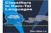 Classifiers in Kam-Tai Languages · 2013-01-23 · 4.2.7. Classifiers and temporal words ..... 169 4.2.8. Classifiers and pronouns ..... 171 4.2.9. Classifiers and numerals ... few