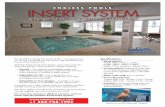 ENDLESS POOLS INSERT SYSTEM… · 2017-06-30 · ENDLESS POOLS® INSERT SYSTEM A Perfect Swim in Your Custom, Compact Pool +1 484-768-1992 The durability of gunite, the beauty of