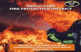 Menlo Park Fire Protection District - 2011 Web CAFR · 2017-10-31 · GFOA Certificate of Achievement ... 3322 Alameda De Las Pulgas Menlo Park, CA 94025 Station 5 4101 Fairoaks Avenue