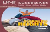 SuccessNet - BNI UK · 2013-09-14 · their accountancy needs,” said Andy. ... Northwich, who joined Stockport’s Pyramid Chapter two years ago, has been appointed the preferred