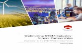 Optimising STEM Industry- School Partnerships...Engineers Australia Optimising STEM Industry-School Partnerships 6 The engineering studies curriculum on its own will not provide students