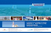 A T BROCHURE - Cssteap · BROCHURE A TNNOUNCEMEN 5 INTERNATIONAL TRAINING COURSE ONth SMALL SATELLITE MISSIONS 21st November - 2nd December 2016 Jointly conducted by ISRO Satellite