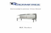 Germfree | - BZ Series · 2016-09-14 · Horizontal Laminar Flow Hood Germfree Laboratories, Inc. 11 Aviator Way • Ormond Beach, FL 32174 Phone 800.888.5357 • Fax 386.677.1114