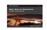 SQL Server Statistics - Instance Factory · The better the information that SQL Server has about the data in a database, the better its choices will be on how it executes the SQL.