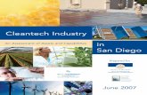 Cleantech Industry in San DiegoReport Overview Because cleantech is an emerging industry, a definition of what technologies, products, and services constitute cleantech is presented