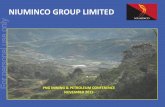 NIUMINCO GROUP LIMITED - ASX · 2015-11-26 · The information contained in this presentation has been prepared in good faith by Niuminco Group Limited. However, no representation