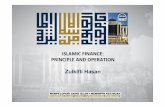 ISLAMIC FINANCE: PRINCIPLE AND OPERATION...Islamic finance is experiencing a “formalist deadlock” where the industry is more concerned with formal adherence to Islamic law instead