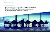 Directors and Officers Liability Insurance Market Update ... · Directors & Officers Liability Insurance Market Update | 3 2. Optima Lite 2017 Looking ahead The market looks set to