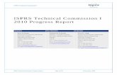 ISPRS - Comm I Progress Report · 2019-04-01 · ISPRS Technical Commission I ISPRS Technical Commission I Progress Report Page 5 of 35 15 December, 2009 The program attracted 400