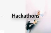 Hackathons - Vilnius tech park · Facebook chat Well-known Hackathon inventions Facebook Timeline An overnight project of four people Facebook LIKE button. o 4 Tagging people in the