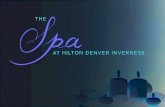 THE AT HILTON DENVER INVERNESS · 2018-06-26 · Lash Tint: $30 Brow Tint: $25 Gentle Peel: $30 Chemical Peel: $40 waxing Brow: $20 Lip or Chin: $15 Full Face (lip, chin, cheeks):