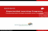 Experiential Learning Programs - 2014-05-13آ  Simulation Driven Programs Top 10 reasons why experiential