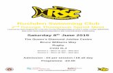 Rushden Swimming Club GT Mee… · Rushden Swimming Club nd2 George Thompson Sprint Meet ... POOL: All distances for this Open Meet will be 50m all strokes, 100m Free & IM. 25 metre