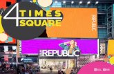 TIMES SQUARE - LoopNet · 2019-10-24 · 4 times square is in the heart of times square, one of the world’s most visited attractions and new york city’s busiest shopping, tourist