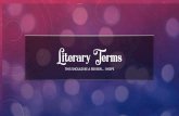 Literary Terms - My Blog...Literary Terms THIS SHOULD BE A REVIEW… I HOPE Types of C haracterization C haracterization THE METHODS A WRITER USES TO DEVELOP CHARACTERS. Direct C haracterization