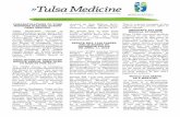 Tulsa Medicinetcmsok.org/mc/wp-content/uploads/2016/05/201605.pdf · approved a recommendation from the Board to reduce the annual OSMA dues from $450.00 to $300.00 for 2017. The