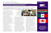 Fall 2008 K-State’s Engagement E-News · Following the delegation’s visit to K-State in late October, Susana Valdovinos, director of K-State’s office of academic personnel,