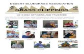 GRASS CLIPPINGS - Desert Blue Stringdusters, Steel Wheels, Seldom Scene, Daily and Vincent, Travis Tritt,
