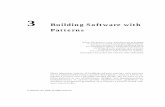 3 Building Software with Patternsbergin/dcs/applying-patterns.pdf · 1999-08-01 · 3.2 Patterns for Pattern-Based Software Development Before we describe our patterns for pattern-based
