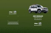 JEEP RENEGADEnikomauto.rs/wp-content/uploads/2015/08/vozila/Jeep/...JEEP ® RENEGADE FOR EUROPE, MIDDLE EAST, AFRICA. Mopar is the reference brand for Services, Customer Care, Genuine