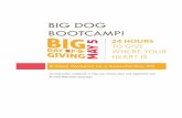 BIG DoG Bootcamp! bootcamp... · PDF file 2016-04-05 · BOOTCAMP! [Pick the date] 8 Week Workplan for a Successful May 5th! An interactive workbook to help you create, plan and implement