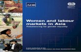 Women and labour - ADAPT · working conditions, employment security, wage parity, discrimination, and balancing the competing burdens of work and family responsibilities. Labour market